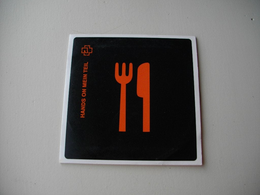 Rammstein - Hands On Mein Teil (2004) Promo single cd, Ophalen of Verzenden, Gebruikt, Rock en Metal, Promo