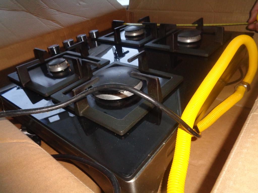 Siemens EP616HC21N inbouw gaskookplaat met 4 branders, Ophalen, Gebruikt, 4 kookzones, Inbouw