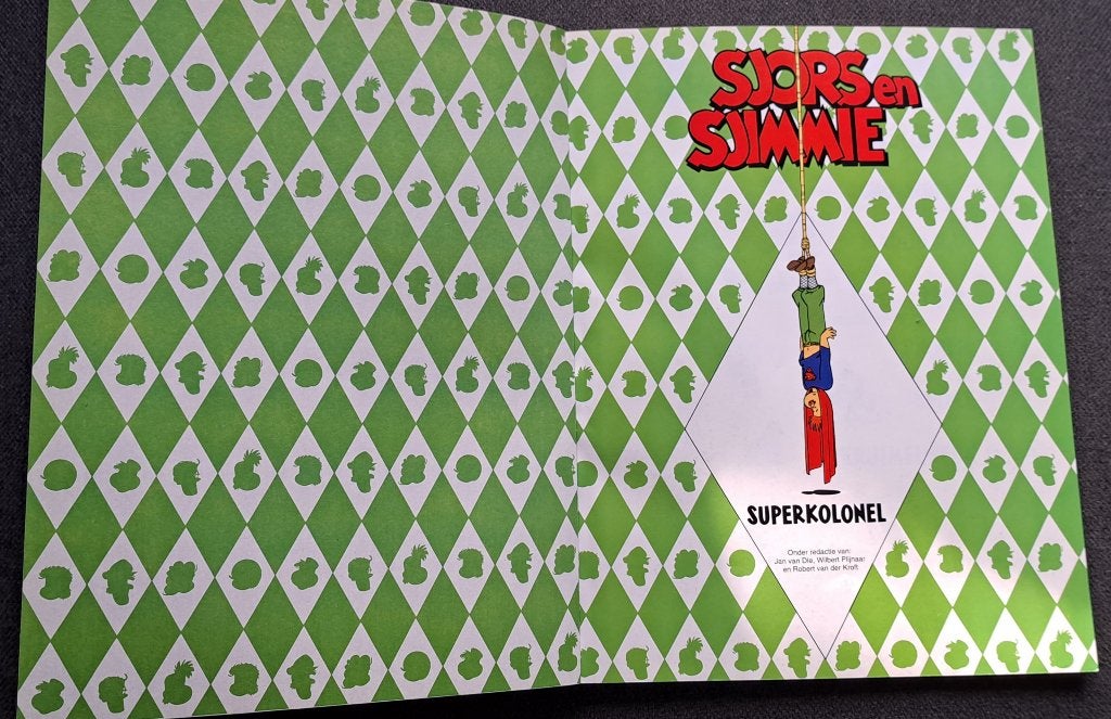 Sjors en Sjimmie Nr. 24 Superkolonel (1991), Eén stripboek, Ophalen of Verzenden, Gelezen