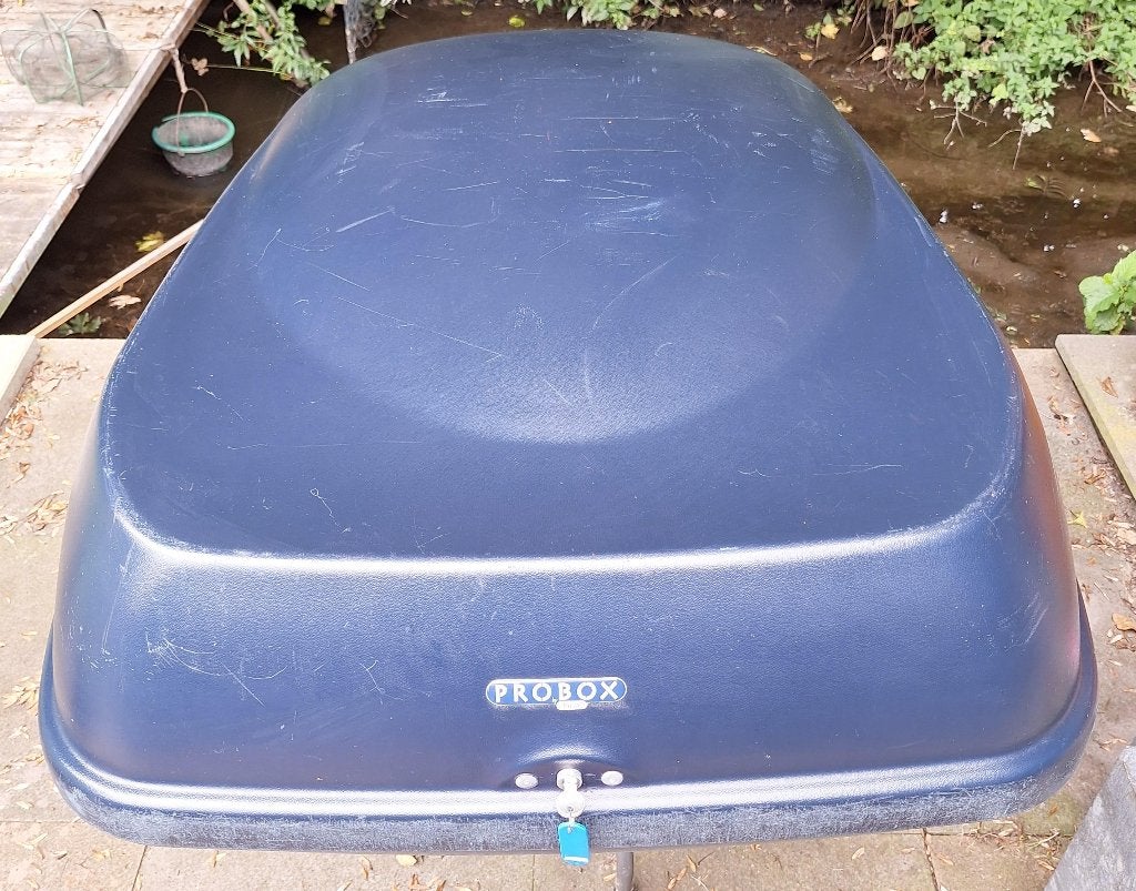 Hapro Dakkoffer Afm. ca 150x100x40 cm en inhoud ca 400L, Ophalen, Gebruikt