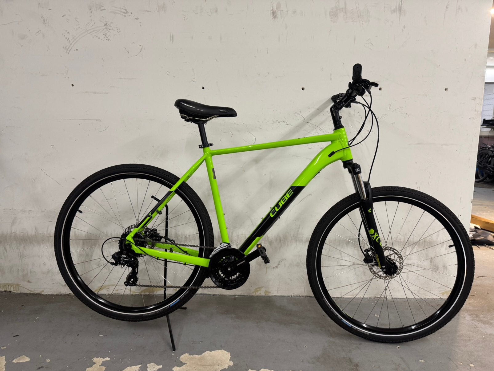 Z.G.A.N Cube Aim Pro – Groen – Framemaat XXL, Fietsen en Brommers, Fietsen | Mountainbikes en ATB, Hardtail, Ophalen, Zo goed als nieuw