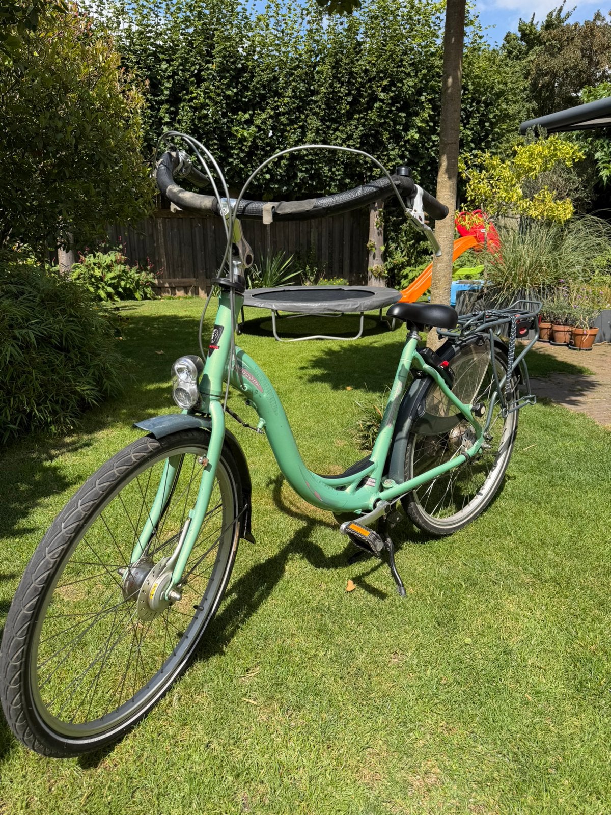 Dames fiets, Ophalen, Mandje, Sparta, Gebruikt