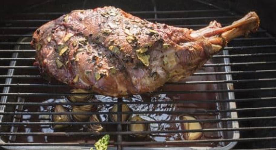 Reebout voor op de bbq, Ophalen