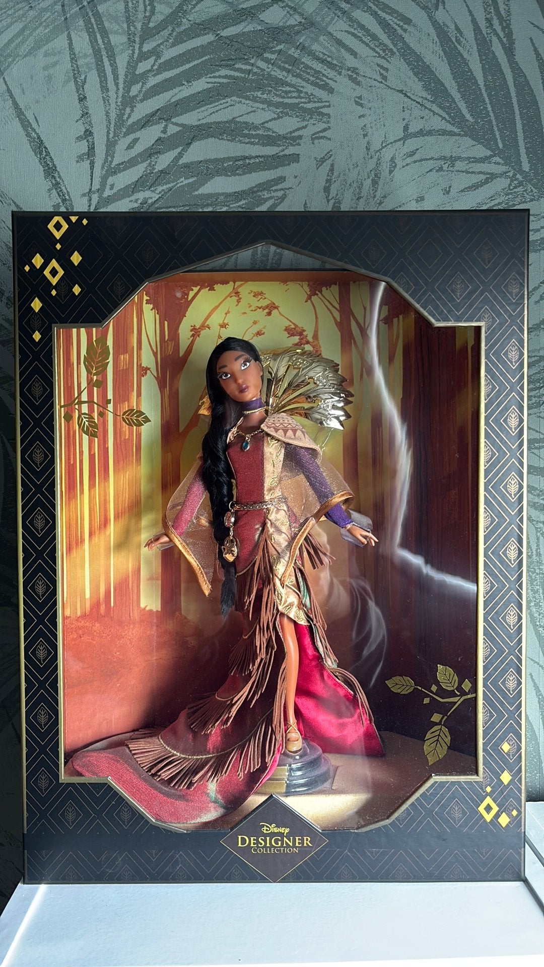 Disney designer pocahontas, Ophalen of Verzenden, Overige figuren, Zo goed als nieuw, Beeldje of Figuurtje