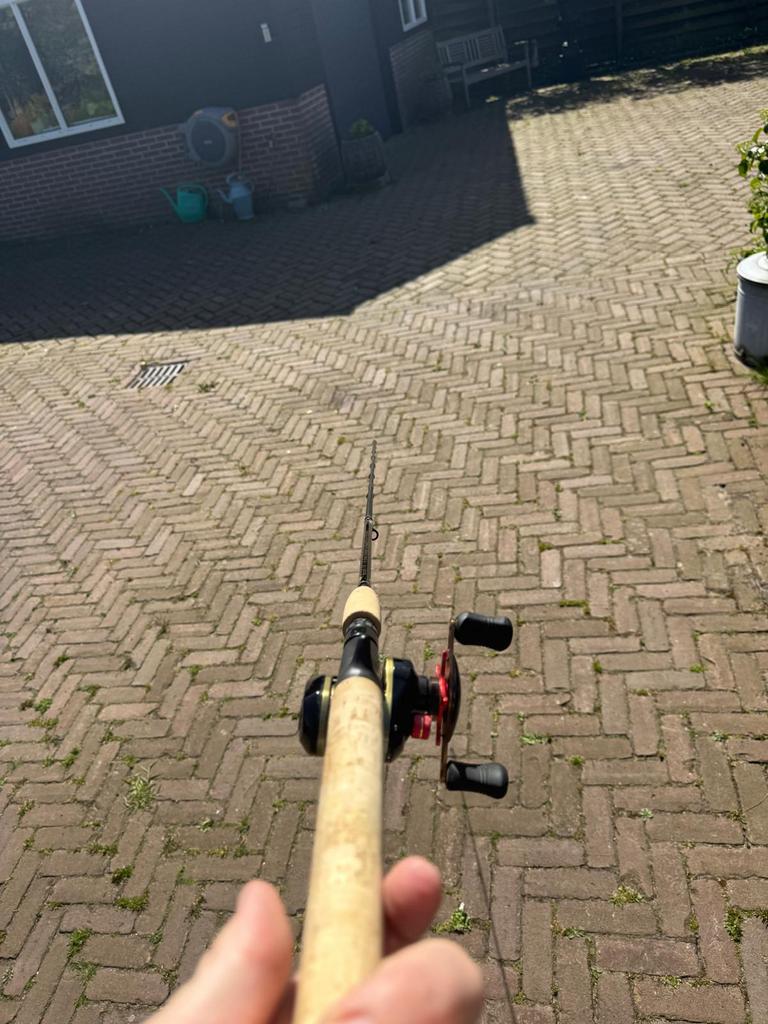 Vishengel Buster Jerk ||, Ophalen of Verzenden, Gebruikt, Werphengel