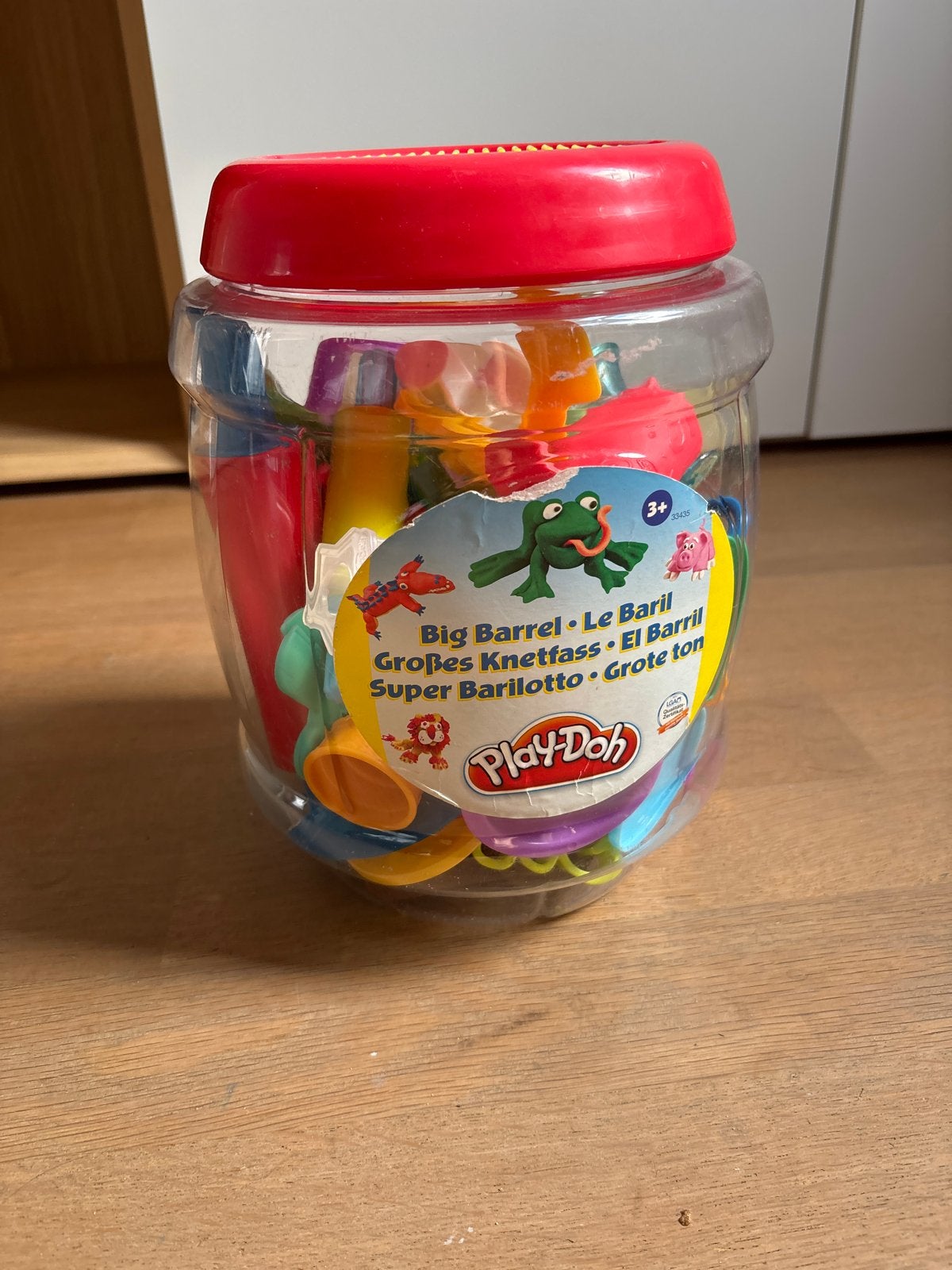 Play-Doh Big Barrel -  leuke accessoires, Kinderen en Baby's, Speelgoed | Educatief en Creatief, Ophalen, Gebruikt, Knutselen