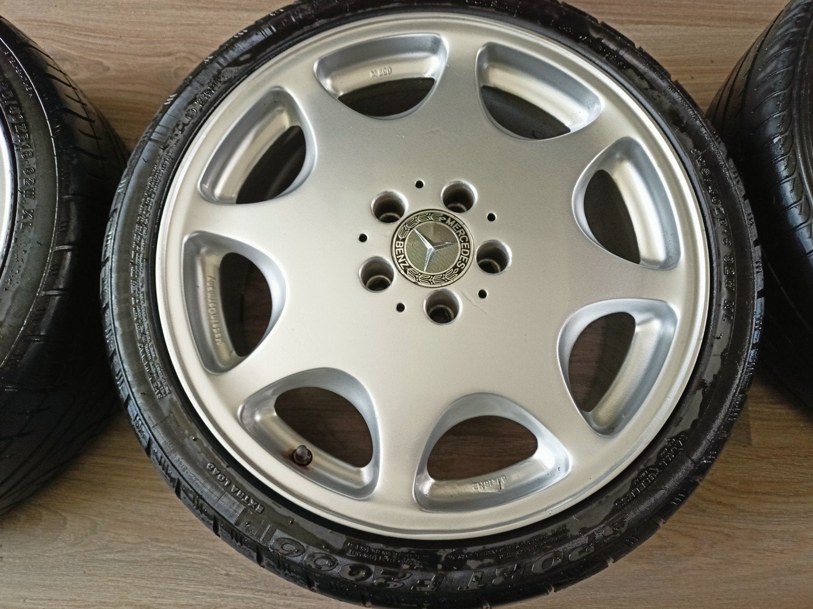 Mercedes Rial ARC M800 velgen 18 inch, Ophalen, 18 inch, Gebruikt, Banden en Velgen