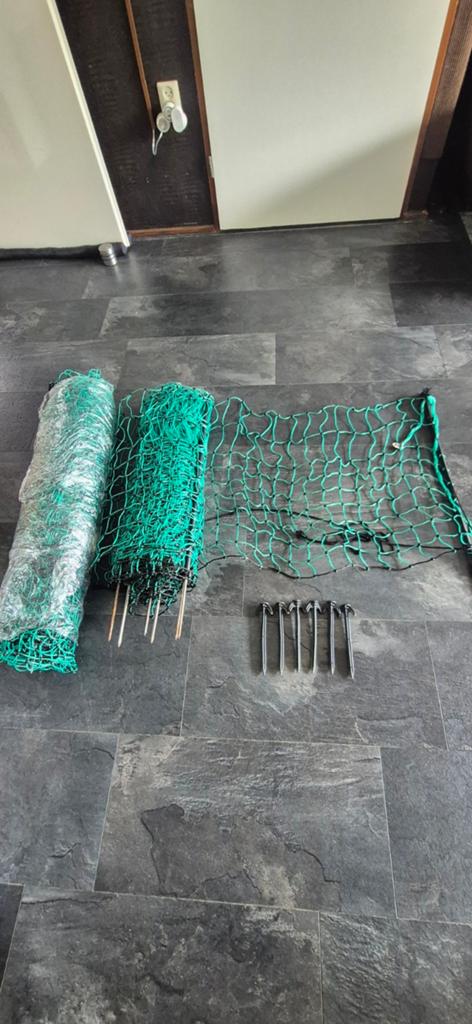 Schapennet - 50 meter (30m + 20m) - 65 cm hoog, Tuin en Terras, Gaas en Draad, Ophalen, Gebruikt, 20 meter of meer, Gaas