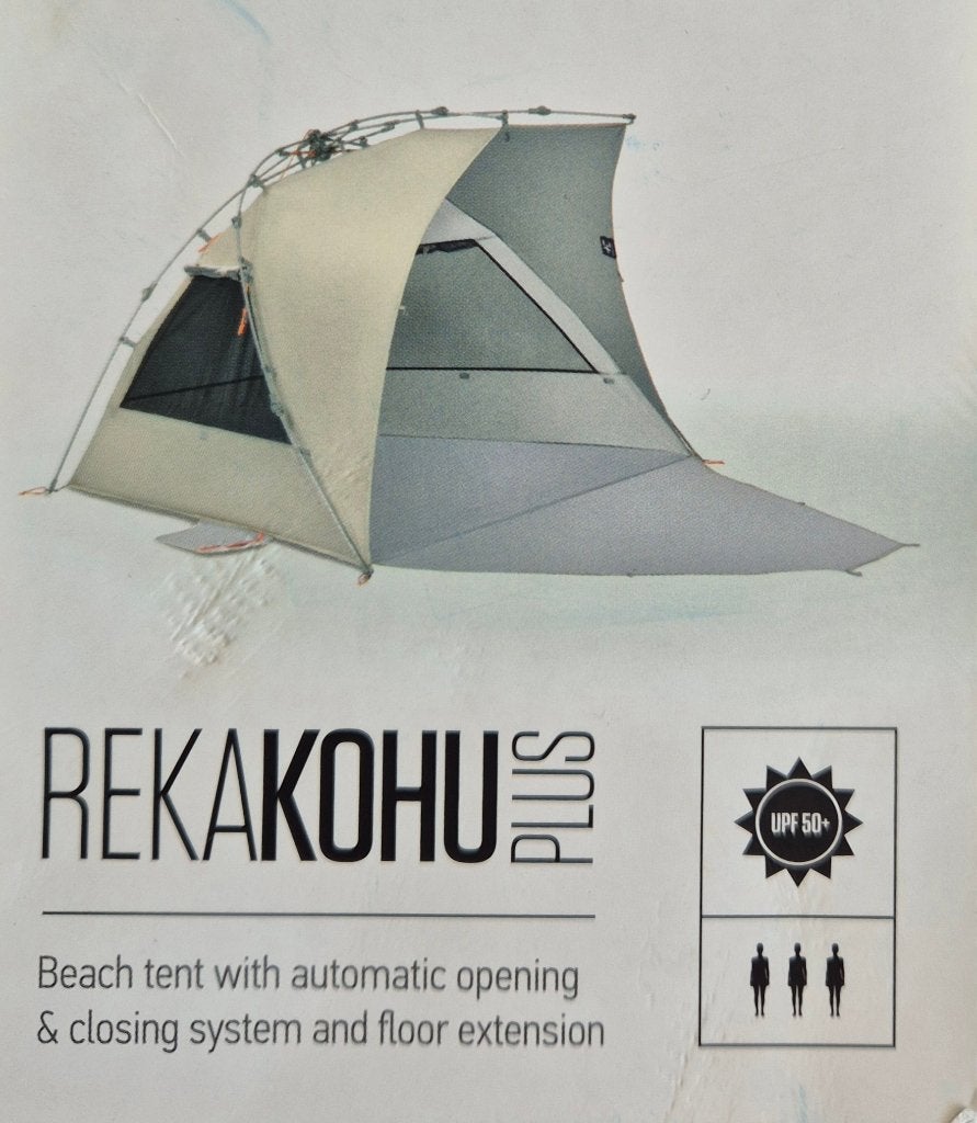 reka kohu plus beach tent blauw, Ophalen of Verzenden, Zo goed als nieuw, Tot en met 3