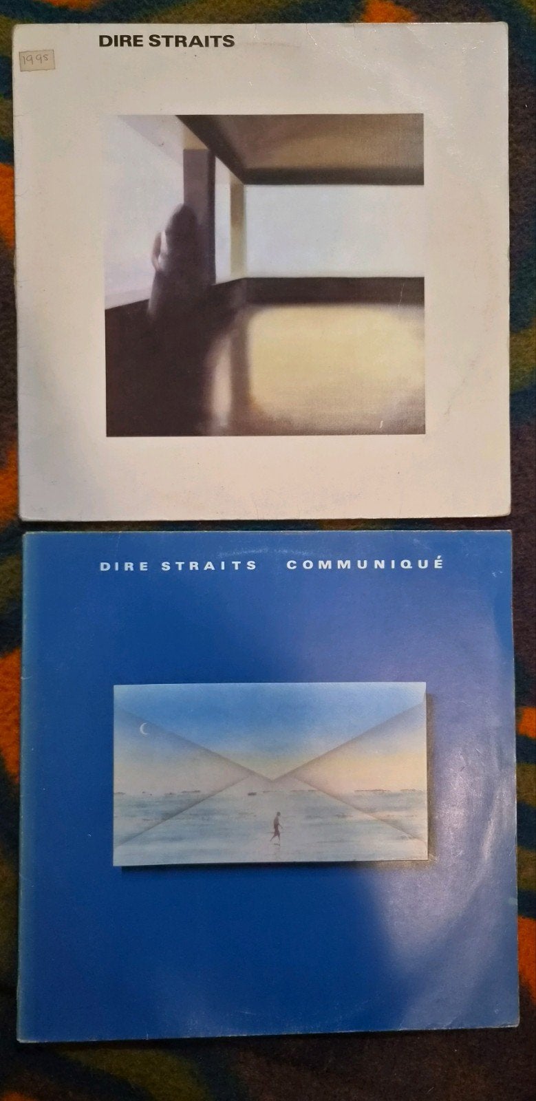 Dire Straits LP's: Dire Straits & Communiqué, LP, Rock, Gebruikt, Ophalen of Verzenden