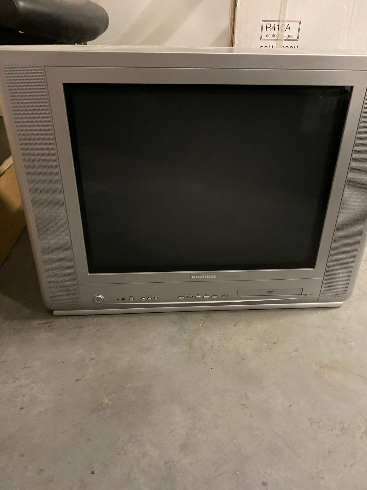 Grundig Elegance 21Flat TVD 55-2401/5 TOP met DVD-speler, Audio, Tv en Foto, Ophalen, Gebruikt, 50 Hz, 40 tot 60 cm