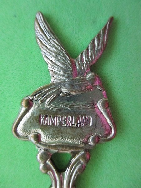 (A3623)  Kamperland meeuw, Ophalen of Verzenden, Gebruikt, Overige materialen, Bestek