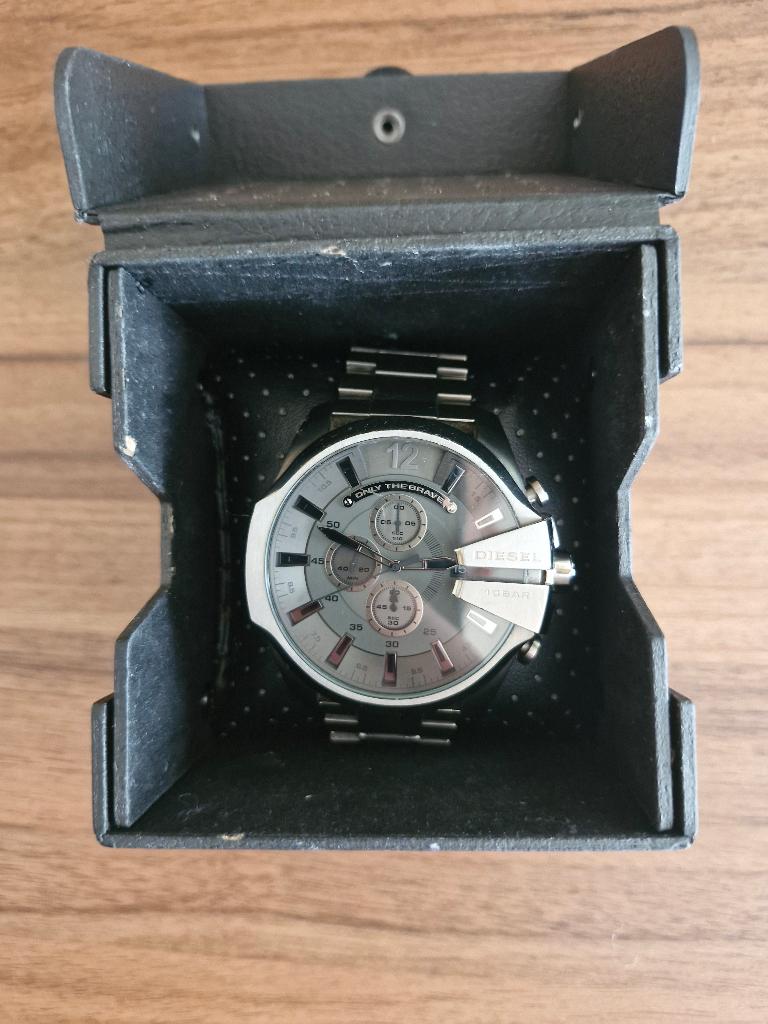 Horloge (Diesel DZ4282; 52mm), Overige merken, Staal, Gebruikt, Staal