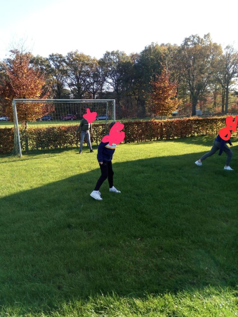 Stevige gegalvaniseerde voetbalgoalen, Sport en Fitness, Maat XS of kleiner, Ophalen, Gebruikt, Overige typen