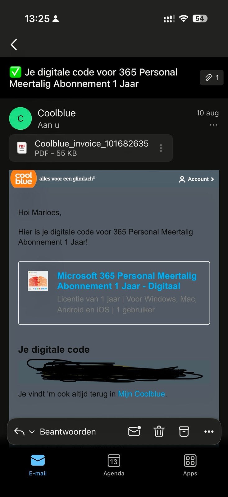 Microsoft Office - 365 Personal Meertalig Abonnement 1 Jaar, Verzenden, Nieuw