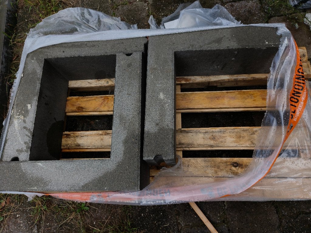 Opsluitband hoek, Tuin en Terras, Ophalen, Overige typen, Nieuw, Minder dan 5 m²