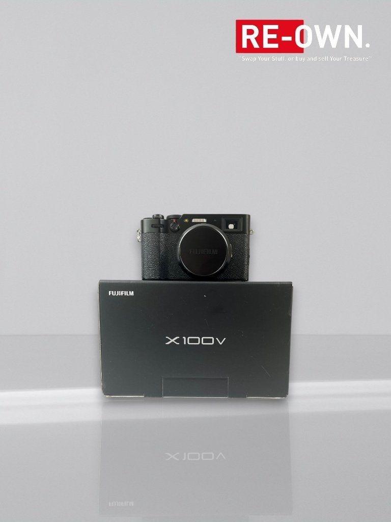 Fujifilm X100V | Compactcamera | Doos | Garantie | Fuji, Gebruikt, ,, Lensdop, Ophalen of Verzenden