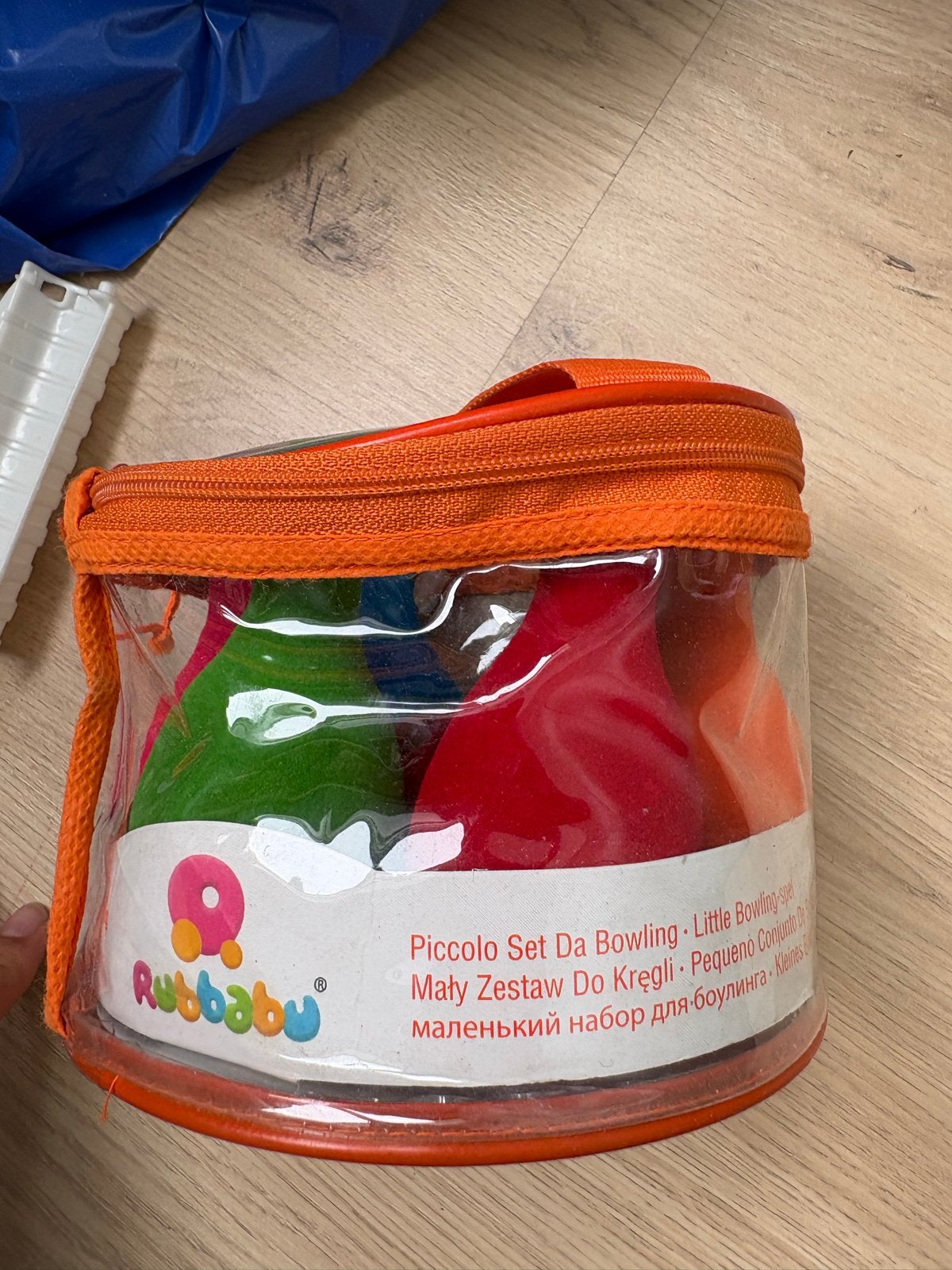 Rubbabu jeux de boules - Zachte bowling set voor kinderen, Ophalen of Verzenden, Gebruikt, Overige typen