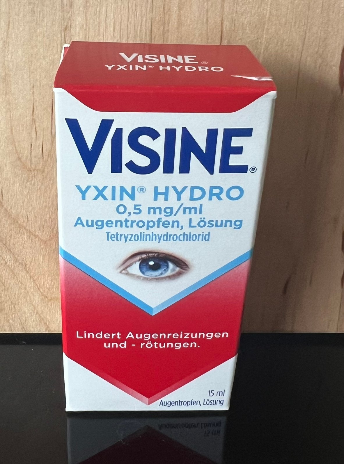 Visine oogdruppels 15 ml. tegen rode ogen, Ophalen of Verzenden, Nieuw, Ogen, Verzorging
