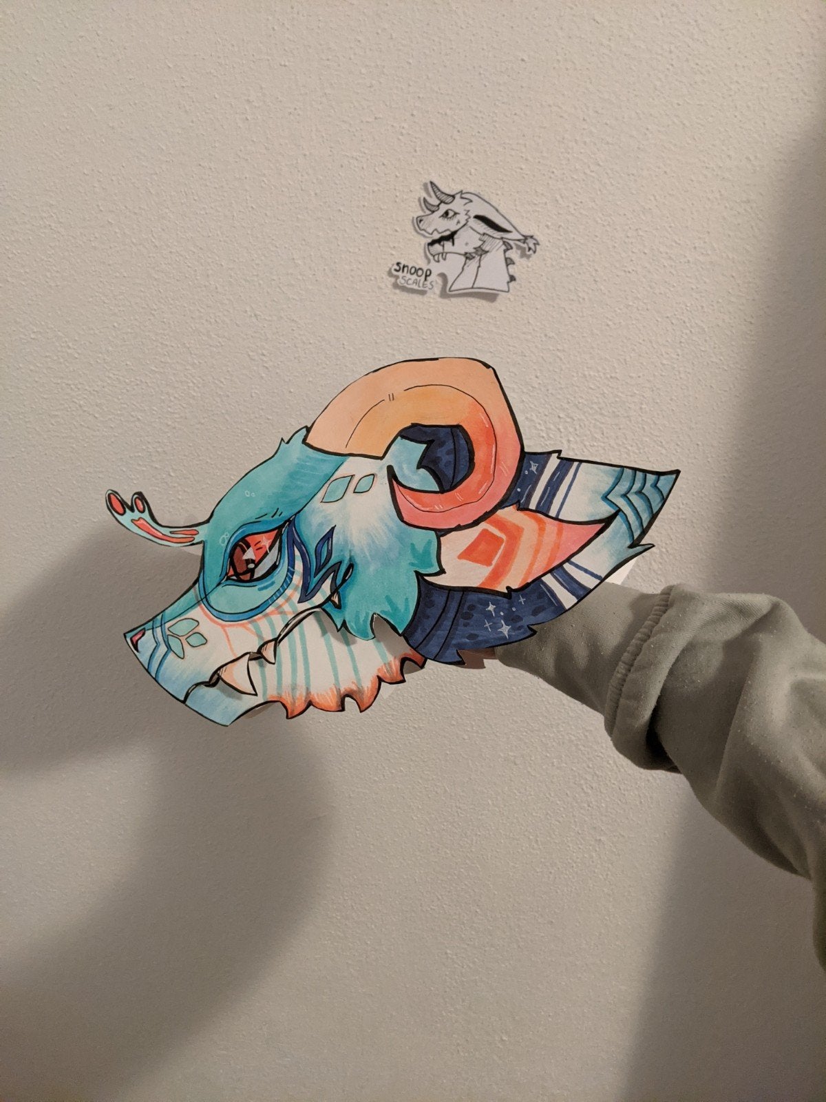 dragon puppet COMMISSIES (1/3 plekken bezet), Verzenden, Nieuw