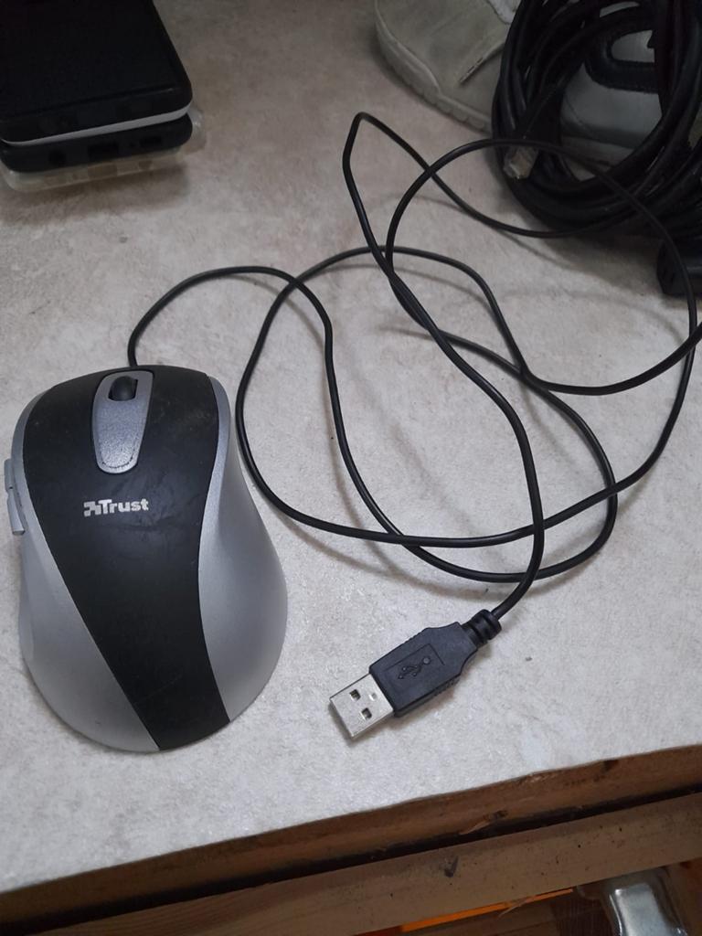 Trust Bedrade Muis - Gebruikt, Computers en Software, Muizen, Gebruikt, Muis, Bedraad, Ophalen of Verzenden