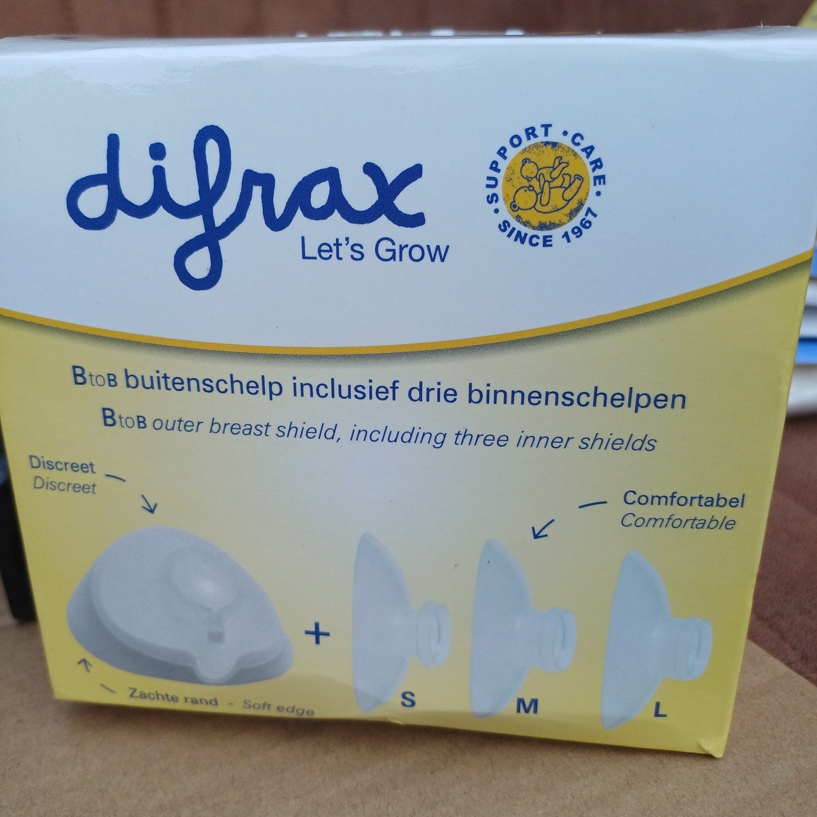Difrax BtoB buitenschelp met drie binnenschelpen, Ophalen of Verzenden, Nieuw