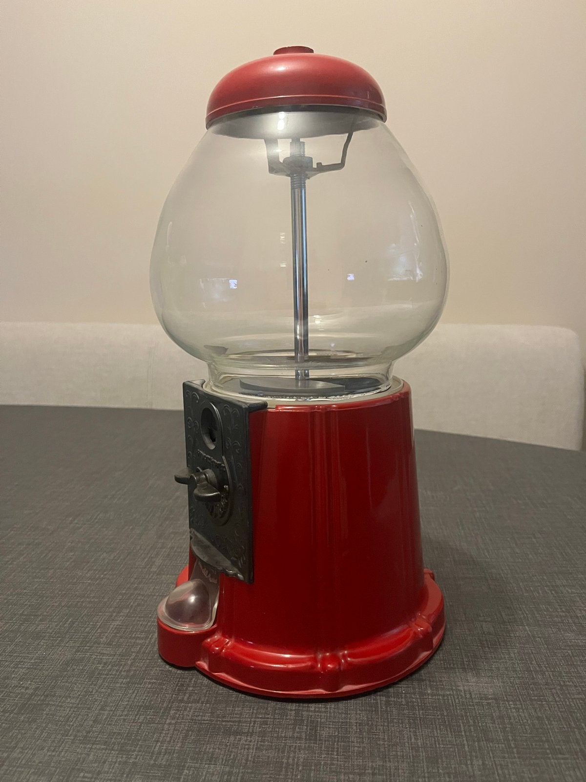Vintage Gumball Machine - Rode Snoepautomaat, Ophalen, Gebruikt