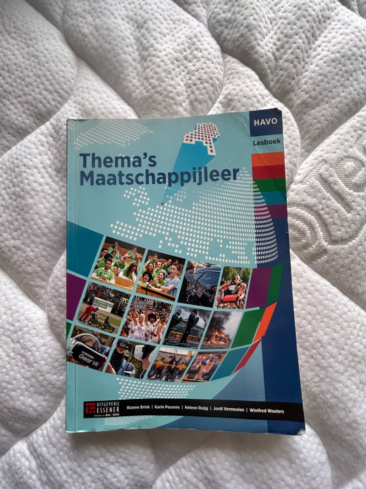 Thema's Maatschappijleer HAVO Lesboek, Boeken, Ophalen of Verzenden, Zo goed als nieuw, HAVO, Maatschappijleer