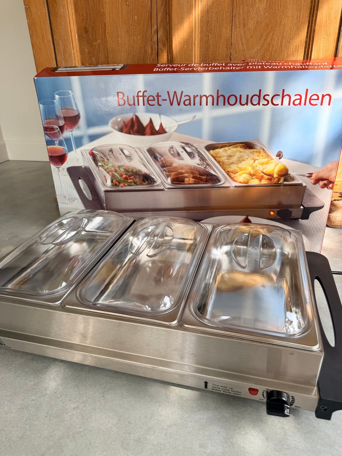Buffet-Warmhoudschalen, Ophalen, Zo goed als nieuw