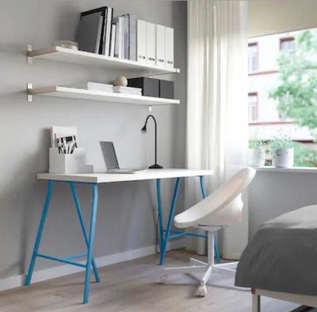 Bureau Ikea Linnmon 2 voor €40, Huis en Inrichting, Bureaus, Ophalen, Overige typen, Hout, Zo goed als nieuw