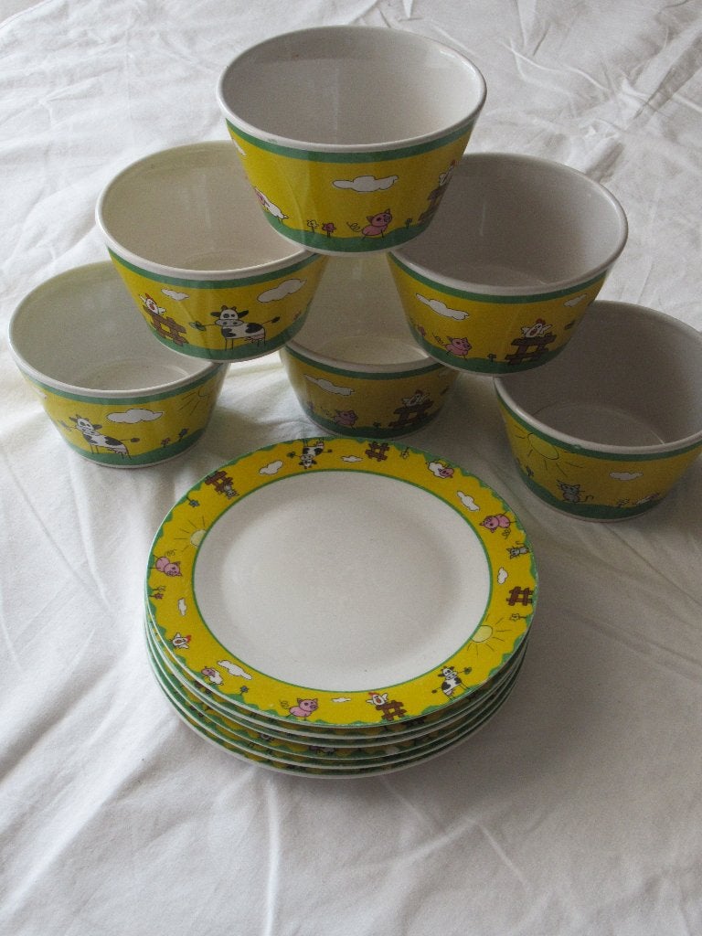 servies, Gebruikt, Ophalen of Verzenden, Bord(en), Overige stijlen