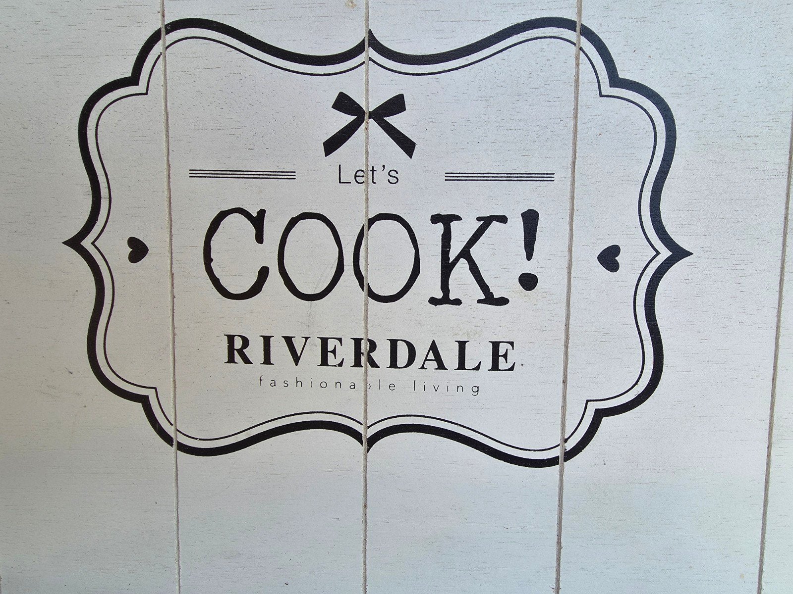 Riverdale Kookboekstandaard - Let's Cook!, Huis en Inrichting, Hout, Ophalen of Verzenden, Wit, Overige merken