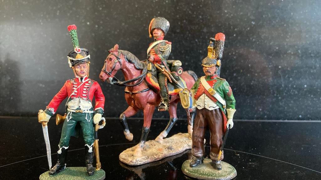 Delrpado: Franse soldaten Napoleontisch, Verzamelen, Poppetjes en Figuurtjes, Ophalen of Verzenden, Zo goed als nieuw