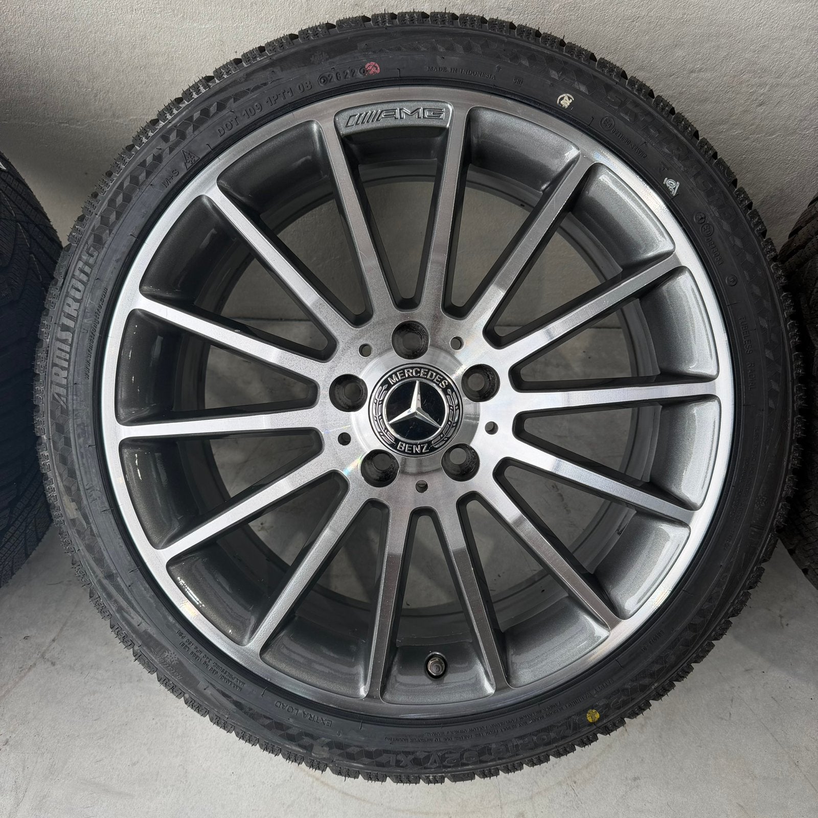 18 inch Origineel Mercedes A B CLA AMG klasse, Auto-onderdelen, Banden en Velgen, 18 inch, Gebruikt, Velgenv, Velgen