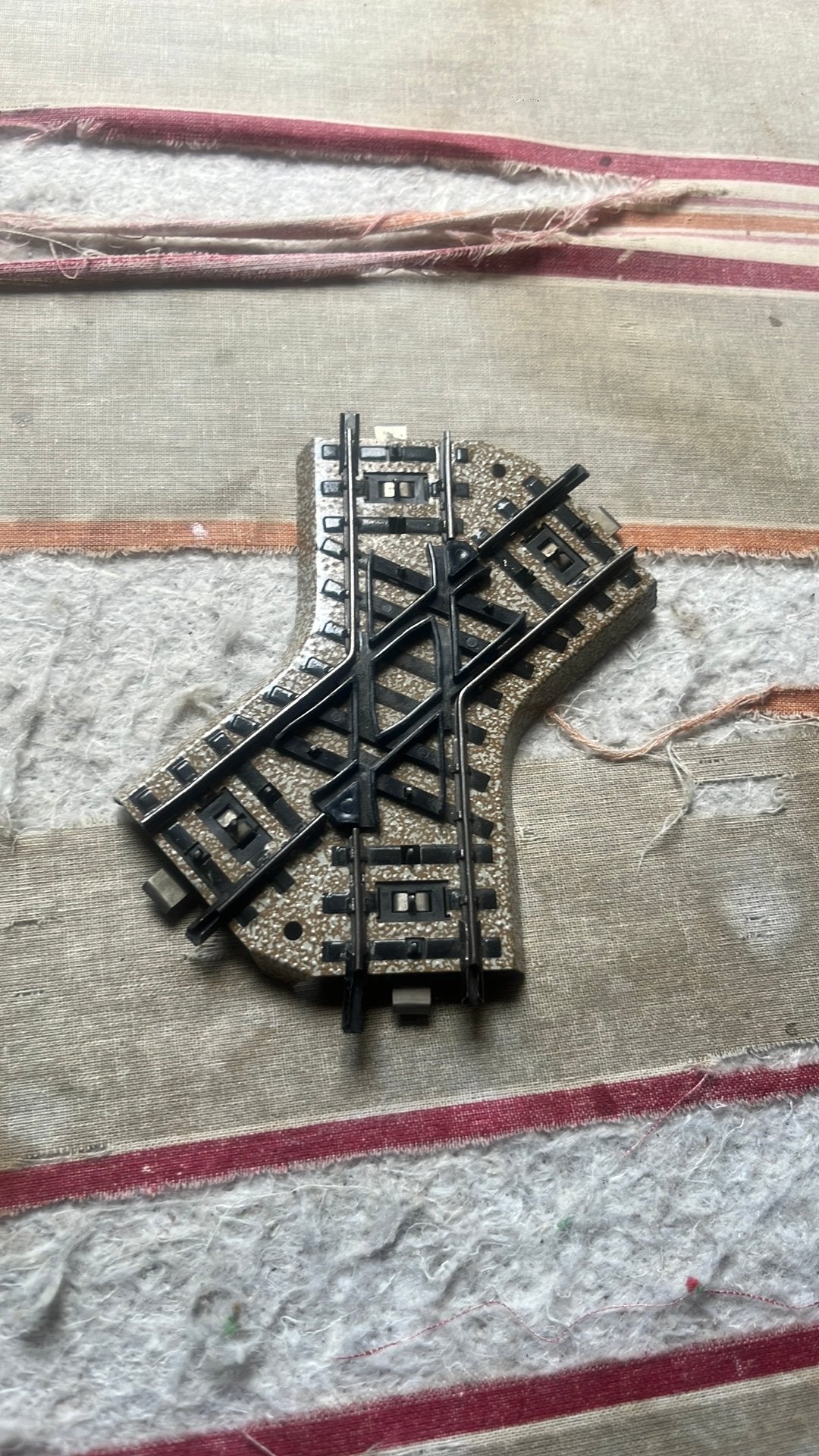 Te koop kleine kruising van marklin 5211, Wisselstroom, Wagon, Ophalen of Verzenden, Zo goed als nieuw