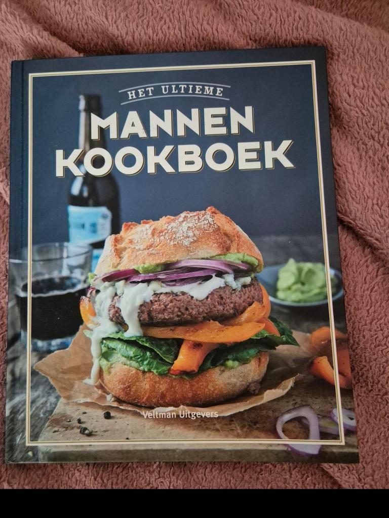 Het ultieme mannenkookboek, nauwelijks gebruikt, Ophalen of Verzenden, Zo goed als nieuw