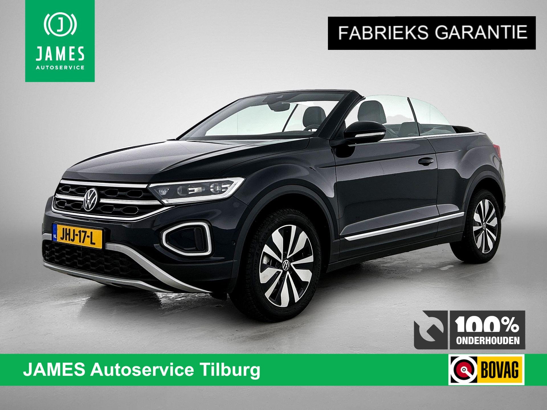 Volkswagen T-Roc Cabrio 1.0 TSI Style CAMERA | IQ-LIGHT | AD, Auto's, Stof, Cabriolet, 4 stoelen, 116 pk