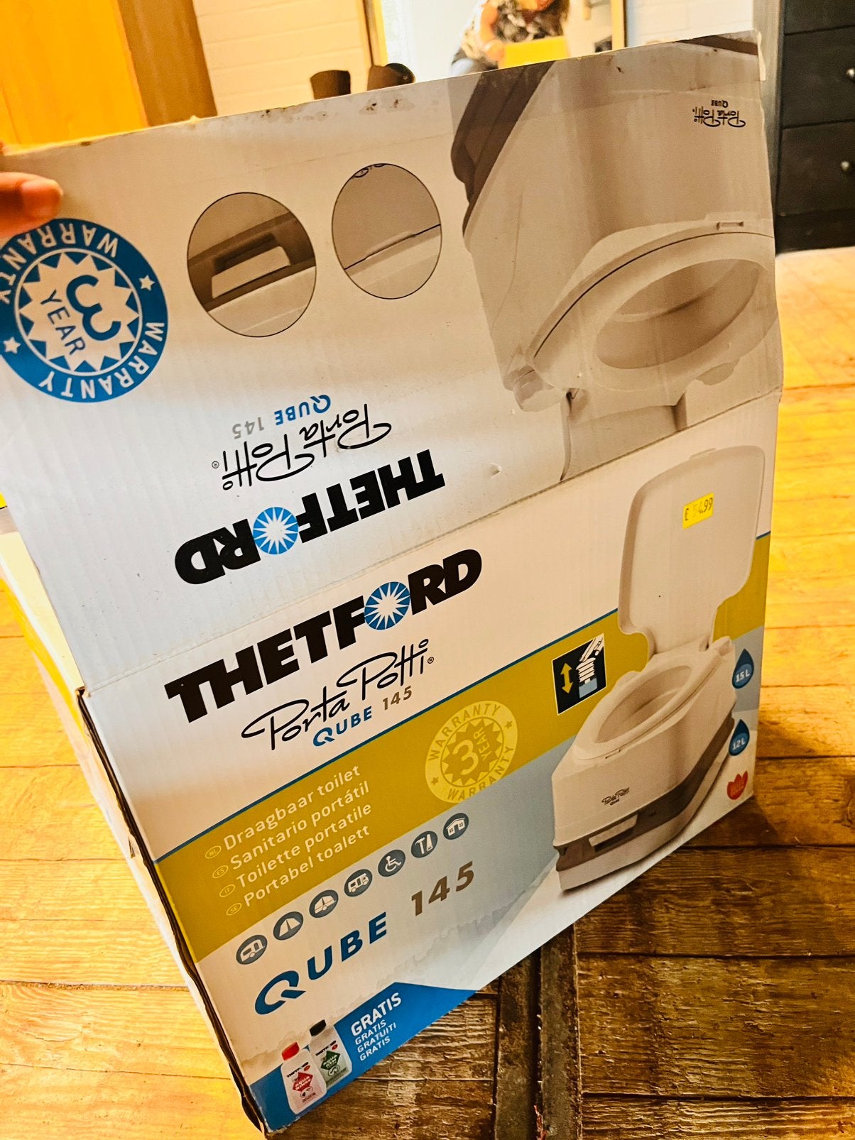Porta potti 145 niet gebruikt, Ophalen of Verzenden