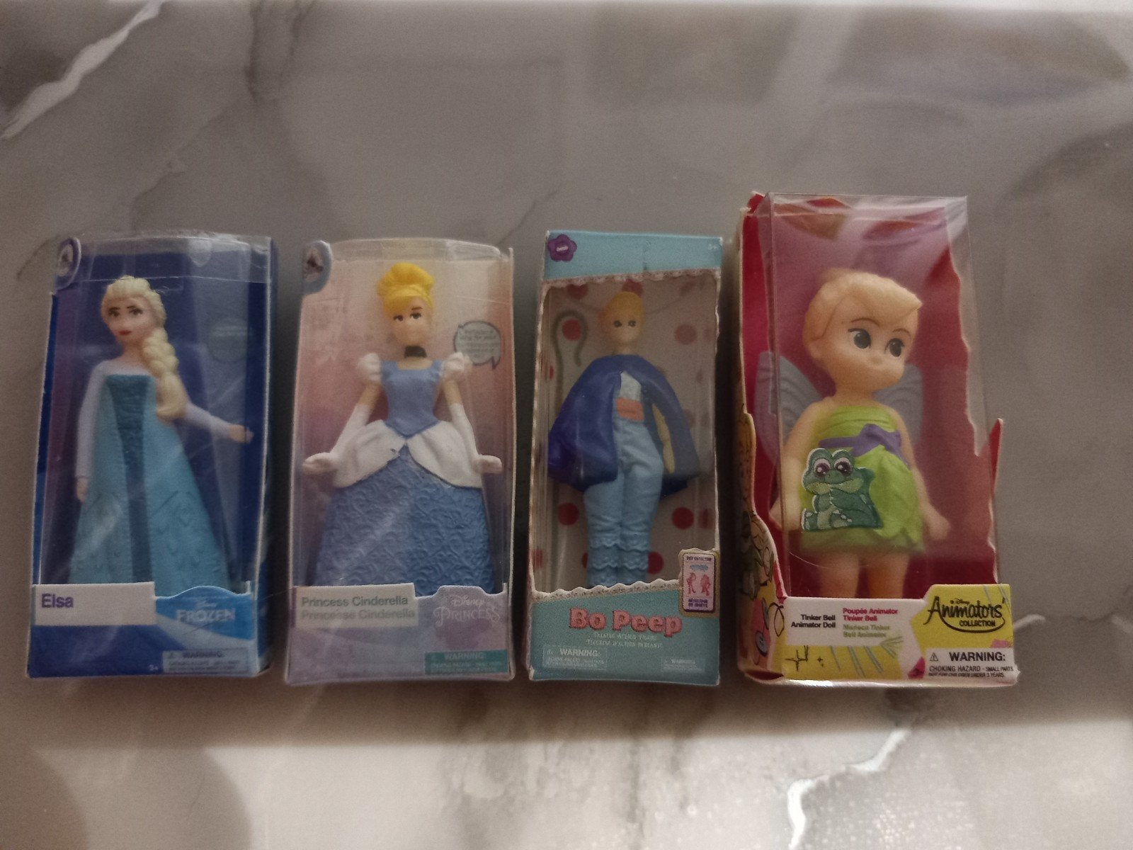 Mini Disney Princess en Bo Peep poppen set, Ophalen, Nieuw, Overige typen