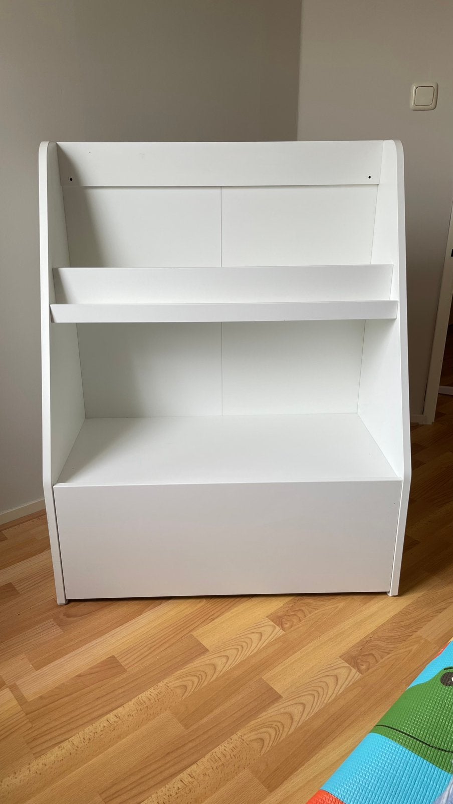 Boekenkast BERGIG IKEA met opbergruimte, wit, Ophalen, Zo goed als nieuw, Overige typen