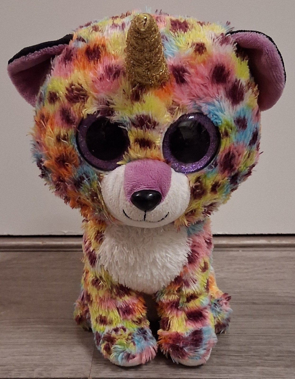 ty beanie boo panter Giselle 24 cm, Overige karakters, Overige typen, Ophalen of Verzenden, Zo goed als nieuw