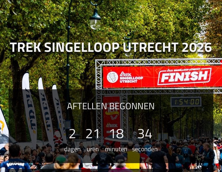 Aangeboden: Singelloop Utrecht 10km wave 1, Eén persoon