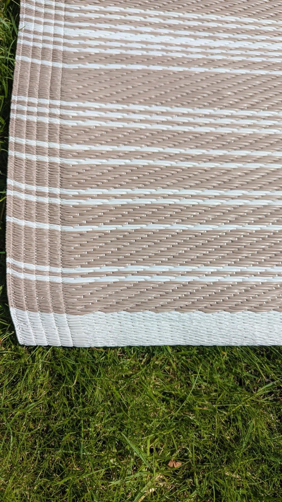 Strandmat 190x125 cm - Ideaal op te rollen, Ophalen, 100 tot 150 cm, Nieuw, Beige