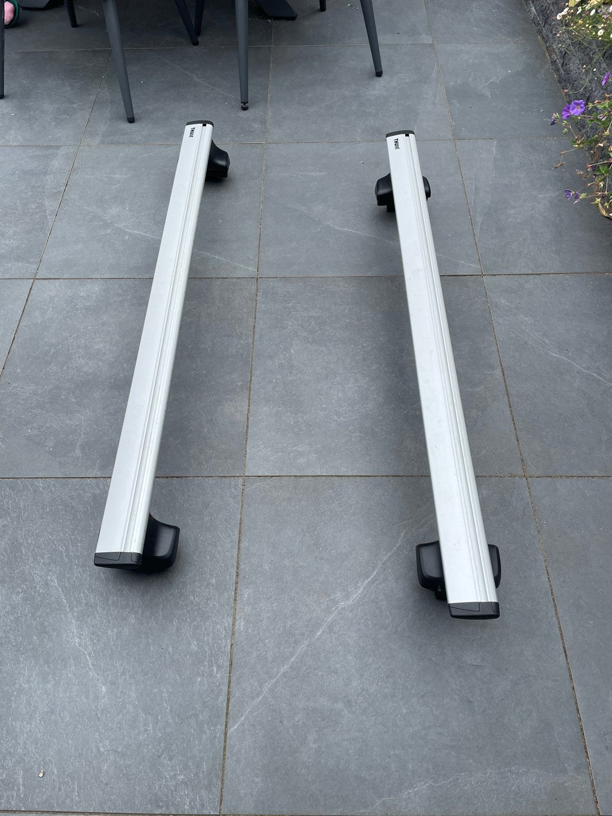 Thule wingbar evo dakdragers, Auto diversen, Dakdragers, Ophalen, Zo goed als nieuw