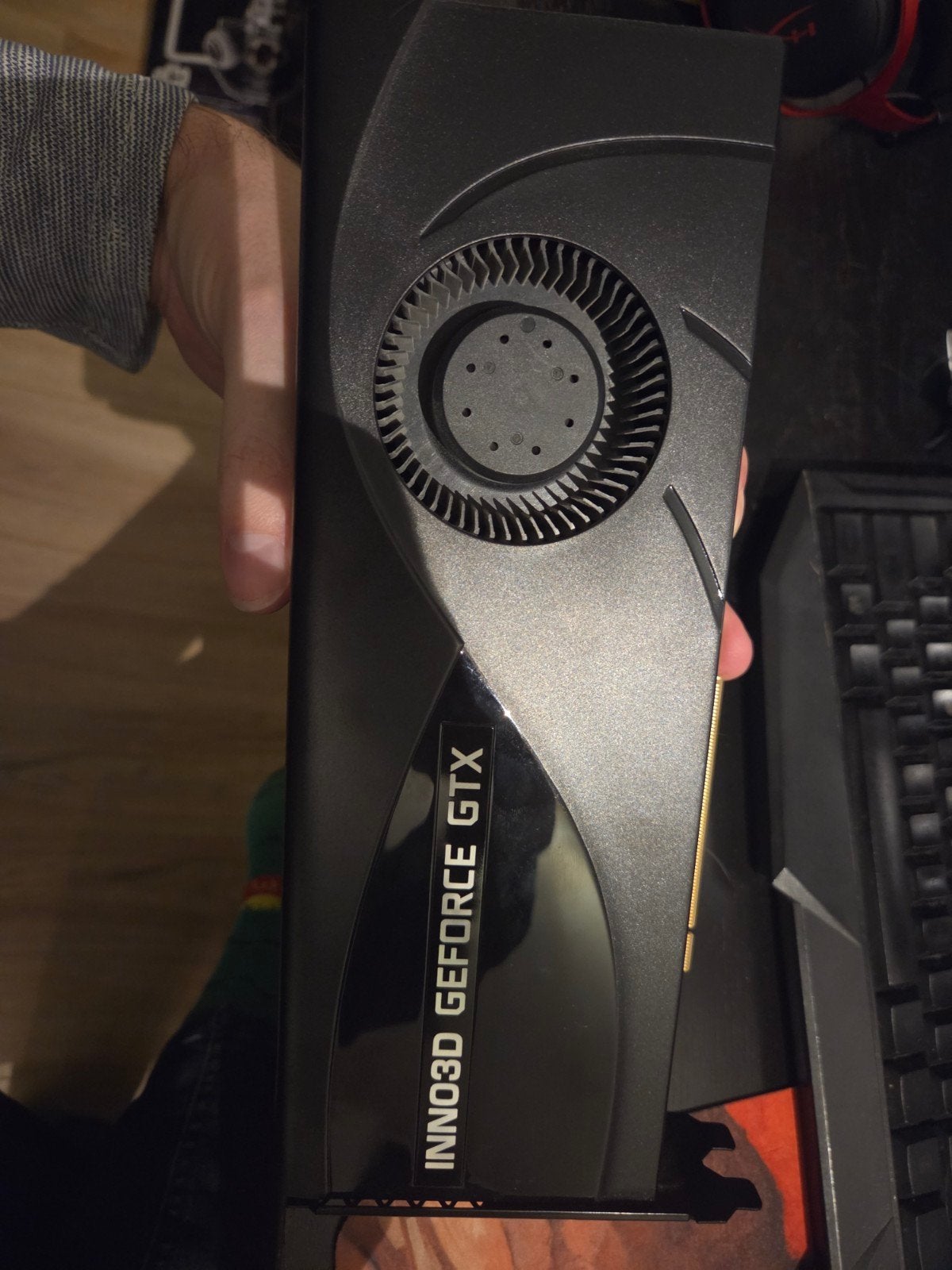 Inno3D GeForce GTX 1070 Ti 8GB GDDR5, Computers en Software, PCI-Express 3, Gebruikt, DisplayPort, Ophalen of Verzenden
