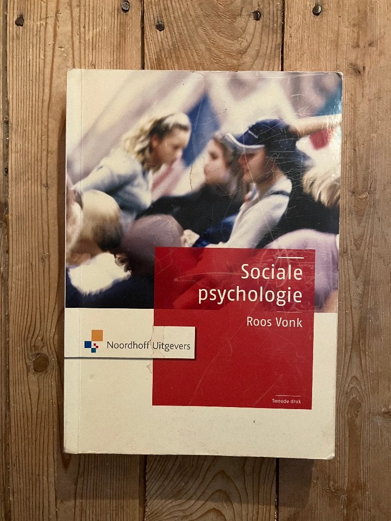 Sociale psychologie, Roos Vonk, Zo goed als nieuw, Alpha, HBO