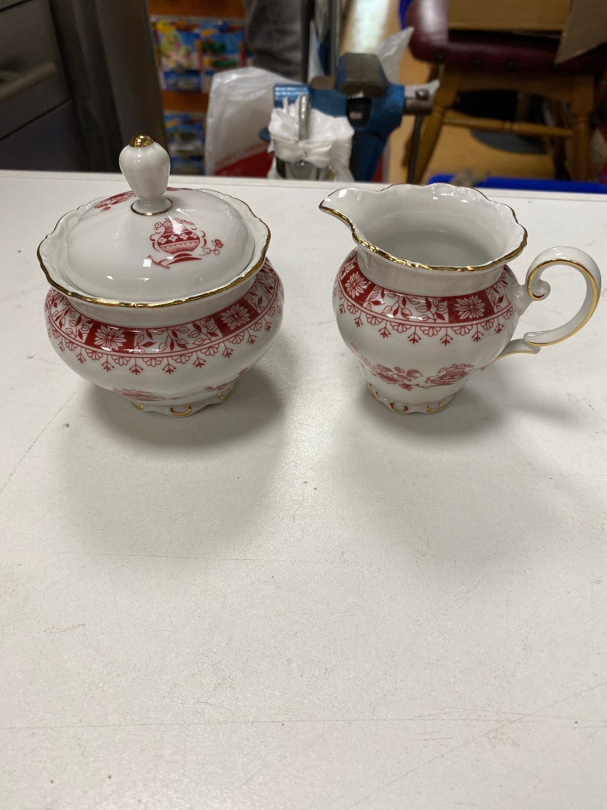 Melk en suiker set - Albrecht, W. Germany, Ophalen of Verzenden