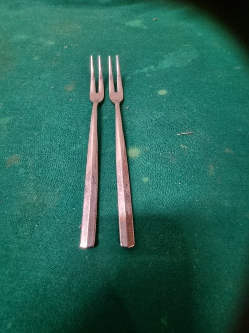 vleesvorken set guy degrenne 18-10, Ophalen of Verzenden, 'T Olde Gre-j, Info@toldegrej.nl, Endepoelstraat 20f Didam