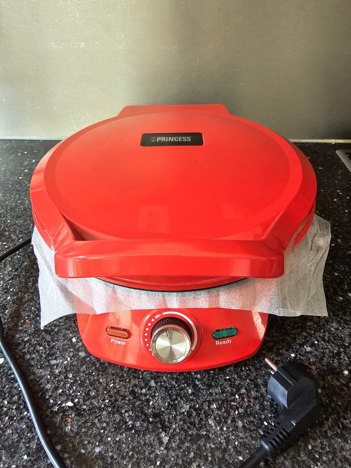 Princess Pizza Maker & Gourmetstel 2-in-1, Ophalen, Zo goed als nieuw, 4 t/m 7 personen