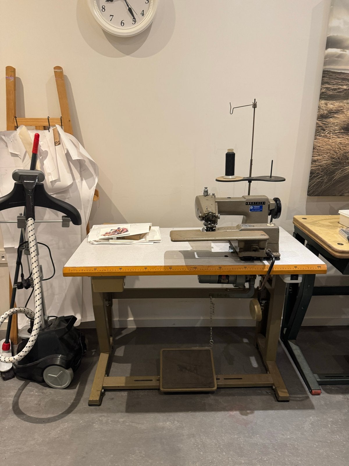 Brother blindzoommachine - Perfect voor pantalons, Ophalen, Gebruikt, Naaimachine, Industrieel